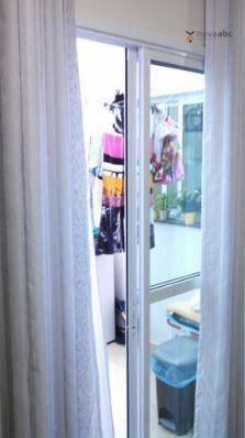 Apartamento com 2 dormitórios para alugar, 40 m² por R$ 1200/mês - Vila Floresta - Santo A - Foto 15