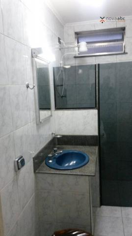 Apartamento com 1 dormitório para alugar, 58 m² por R$ 1.300/mês - Vila Floresta - Santo A - Foto 6