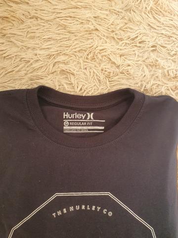 Camiseta hurley azul tamanho g super estilosa no precinho - Foto 2