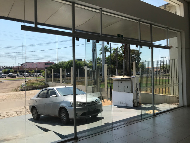 Porta de Blindex completa