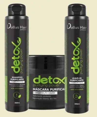 Kit Detox Dollus Cosmeticos Profissional