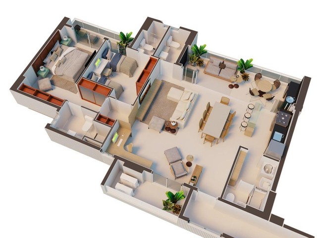 Apartamento com 3 suítes, 2 vagas,  à venda, 117 m² por R$ 1.191.000 - Aldeota - Fortaleza - Foto 18