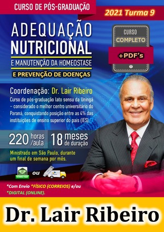 Dr Lair Ribeiro Pós-Graduação Curso Completo digital download