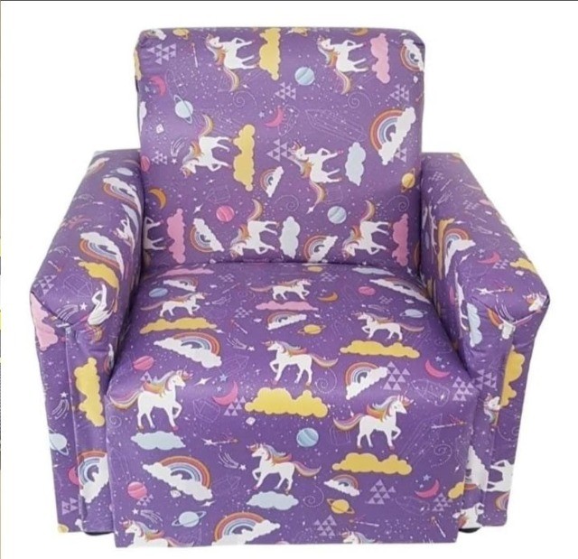 Mini Sofa Infantil Poltrona Para Crianças De 1 A 5 Anos de Unicornio -  Móveis - Dos Finco, São Bernardo do Campo 1149596992 | OLX