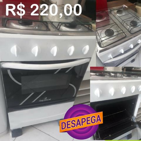 Fogão 4 bocas desapega
