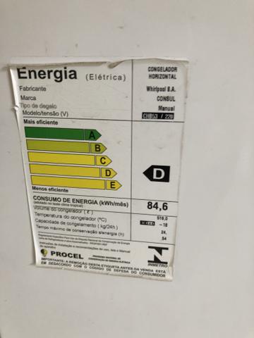 Freezer horizontal cônsul 2p 530l - Foto 3