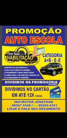 Carteira de motorista. cat B.1.500 Com todas as taxas inclusas Detran e clínica pagas