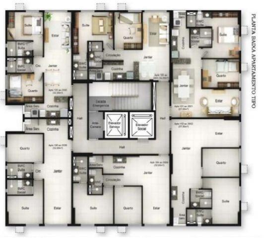 Mi. Apartamento com 2 quartos na João de Barros-Edf Rio Verde-Ótima localização!! - Foto 4