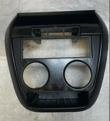 Moldura Central Painel Radio Crossfox ou Fox 2004 a 2010 Original Vw Com Friso Superior