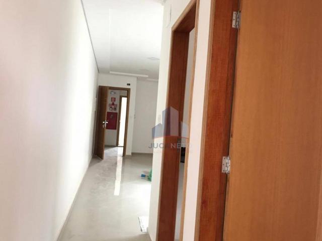Apartamento com 2 dormitórios para alugar, 68 m² por r$ 1.125/mês - parque são vicente - m - Foto 8