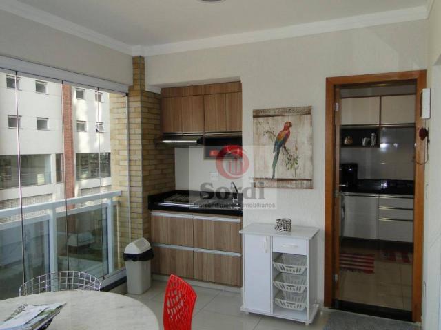 Apartamento com 3 dormitórios para alugar, 144 m² por r$ 3.700,00/mês - jardim botânico - - Foto 5