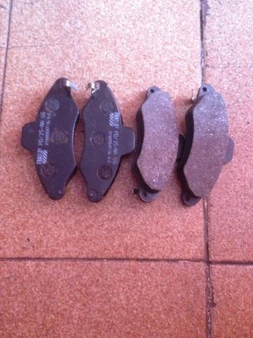 Pastilha freio Escort Verona Pointer Logus