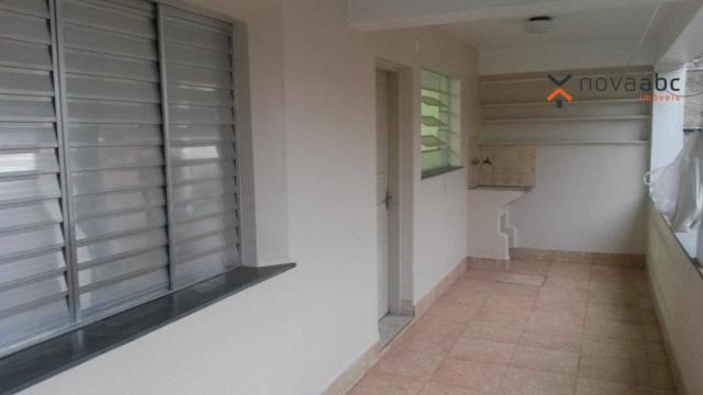 Apartamento com 1 dormitório para alugar, 58 m² por R$ 1.300/mês - Vila Floresta - Santo A - Foto 2