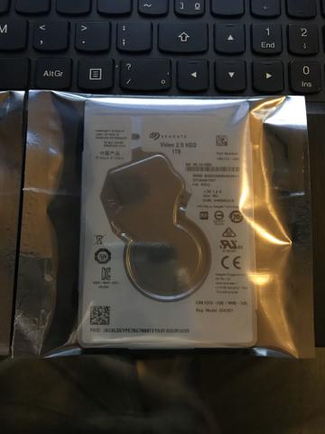 HD 1tb notebook Novo promoção