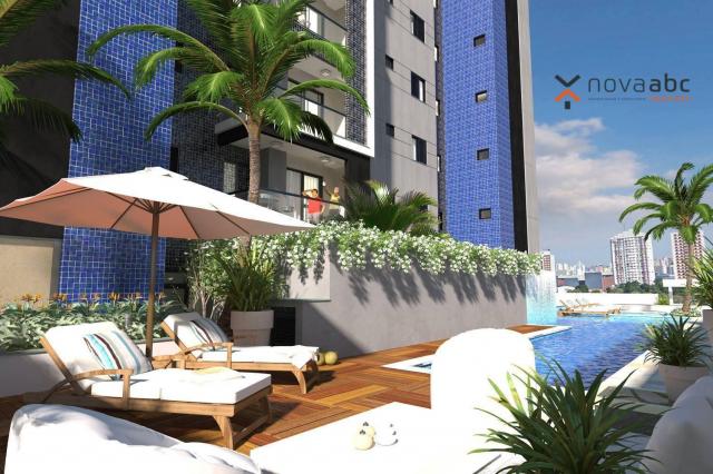 Apartamento com 2 dormitórios e varanda gourmet para alugar, 70 m² em condomínio completo - Foto 12