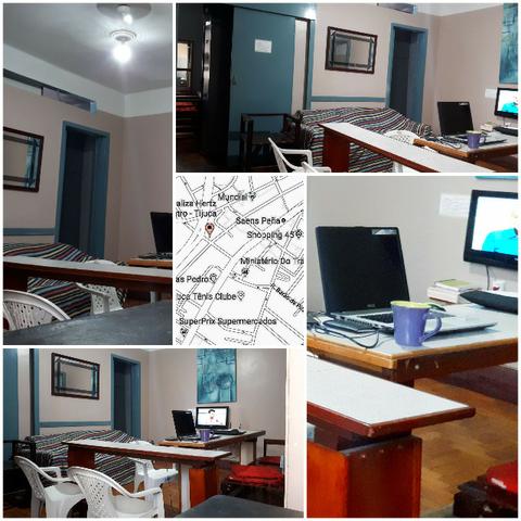 Vaga e Quarto P/Alugar P/Residir/Estudar/Trabalhar na Tijuca, Saens Pena, 250m do Metrô