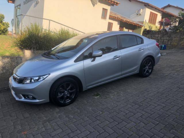 Honda CIvic 2012- Modelo EXS mais Completo com Teto Solar e Banco de Couro - Foto 2