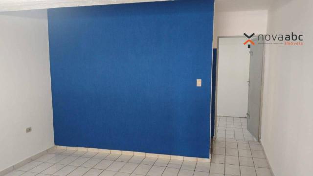 Sala para alugar, 42 m² por R$ 800/mês - Centro - Santo André/SP