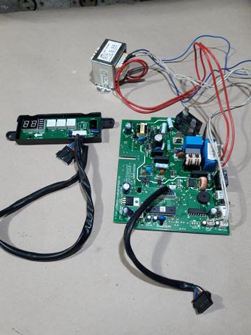 Placa ar condicionado carrier xpower