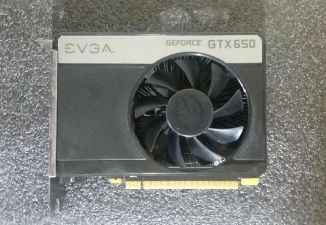 Placa vídeo Evga Gtx 650 1gb 128bits
