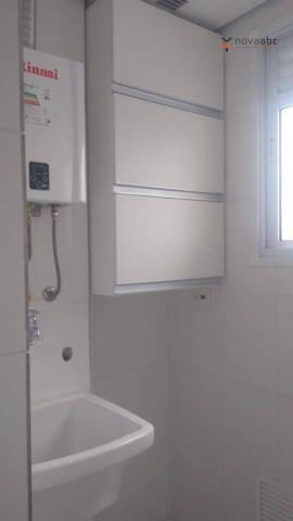 Apartamento com 3 dormitórios para alugar, 61 m² por R$ 1.500/mês - Vila Camilópolis - San - Foto 17