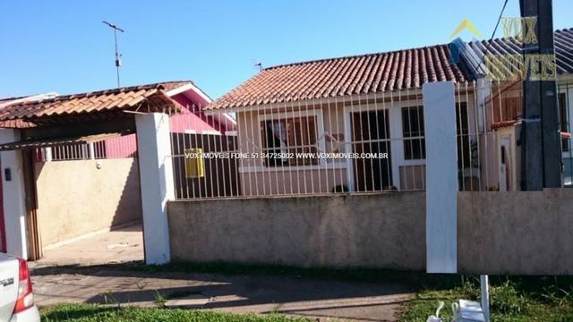 Casa com Pátio em Canoas, 2 dormitórios, na Ozanan
