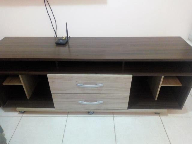 Rack 02 metros com 02 Gavetas MDF
