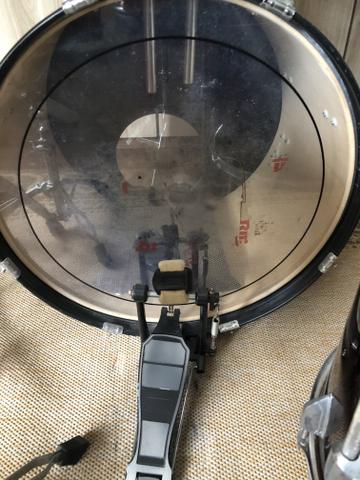 Bateria Art-Drums com Kit de Pratos - Foto 2