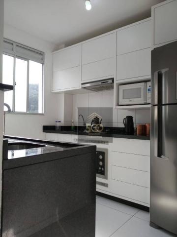Ap0693 - apartamento semi-mobiliado, 02 dormitórios, 50m² à venda por r$ 175.000 - roçado - Foto 5