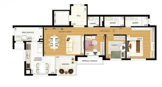 Apartamento 111m² -Cristo Redentor