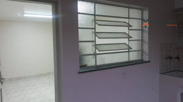 Apartamento com 1 dormitório para alugar, 58 m² por R$ 1.300/mês - Vila Floresta - Santo A - Foto 4