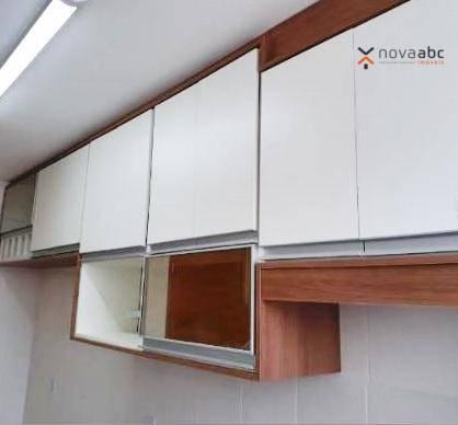 Apartamento com 2 dormitórios para alugar, 50 m² por R$ 1.000/mês - Utinga - Santo André/S - Foto 5