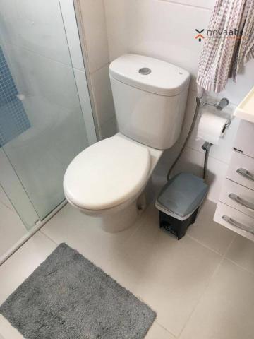 Apartamento com 2 dormitórios para alugar, 63 m² por R$ 2.100/mês - Campestre - Santo Andr - Foto 20