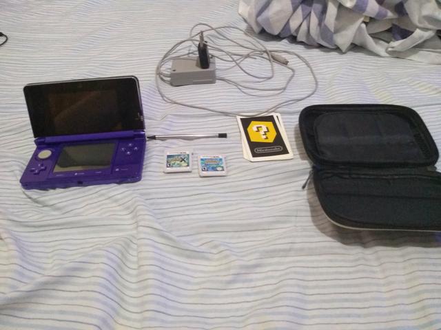 Nintendo 3ds novinho, 2 jogos