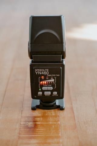 Flash YN 460 nikon - somente manual - Foto 3