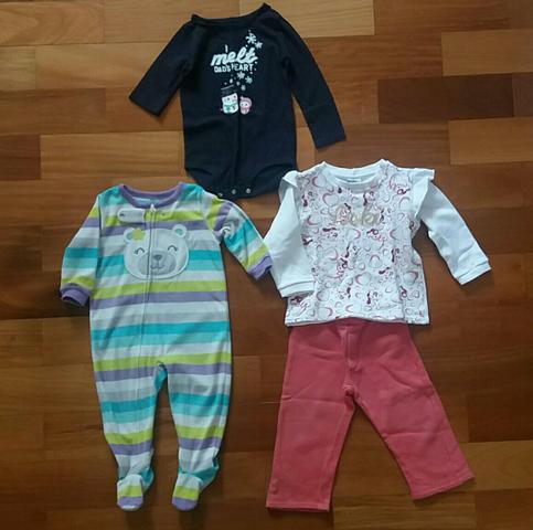 Roupas diversas 12 a 24M