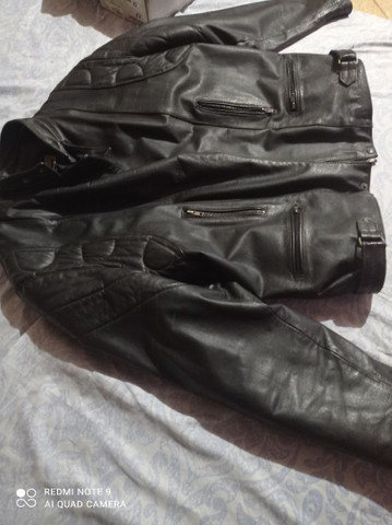 jaqueta couro tina brunelli