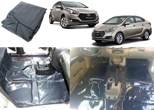 Carpete Automotivo Vinil Verniz Assoalho Hyundai Hb20
