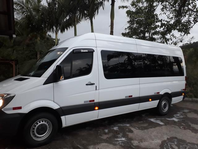 Sprinter 2019 415 extra longa marticar 19lugares - Foto 8