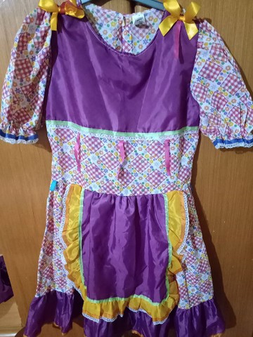 Vestido juvenil festa junina usado