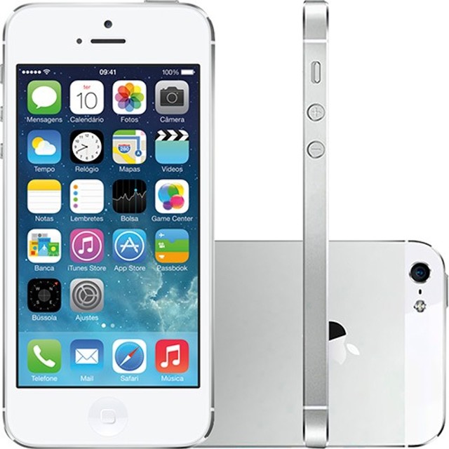 Apple iphone 5 16GB 8mpx Branco Desbloqueado
