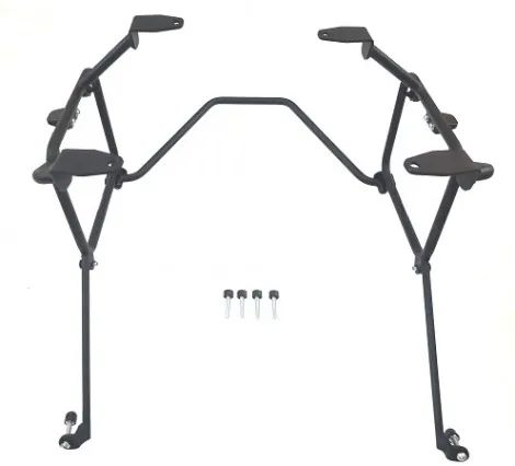 Suporte Bau Lateral BMW F 750 GS/F 850 GS 18-23 Preto Chapam (Entrega Grátis)