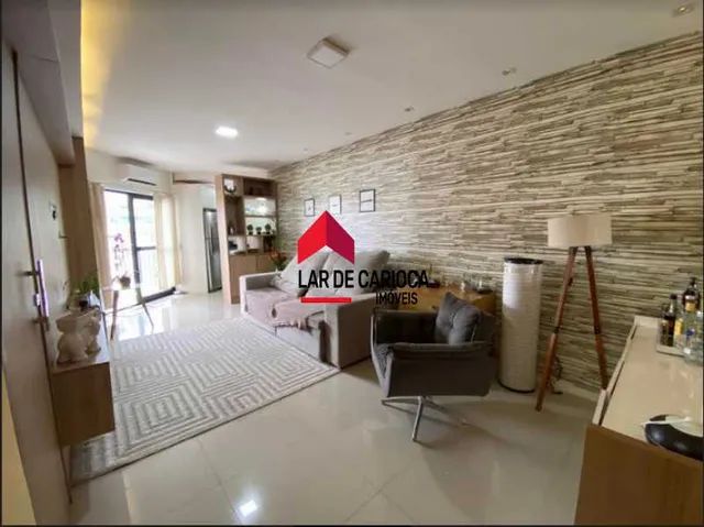 Copacabana - Apart Hotel - Sala e Quarto com varanda ,suíte , vaga de garagem , mobiliado 
