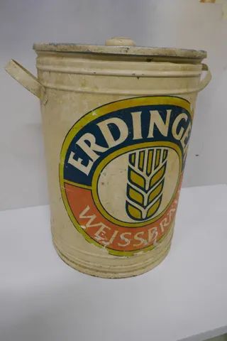 lata antiga propaganda cerveja. - Foto 4