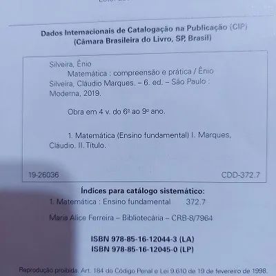 Matemática - Compreensão e prática - 8º ano - 6ª edição - Claudio & Ênio -  (versão BNCC) - Matemática - Compreensão e prática - 6ª edição