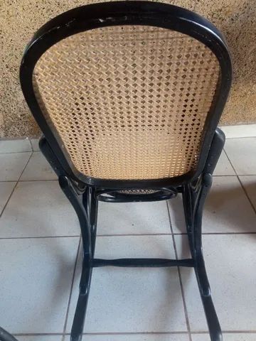 Cadeira balanço palhinha  - Foto 4