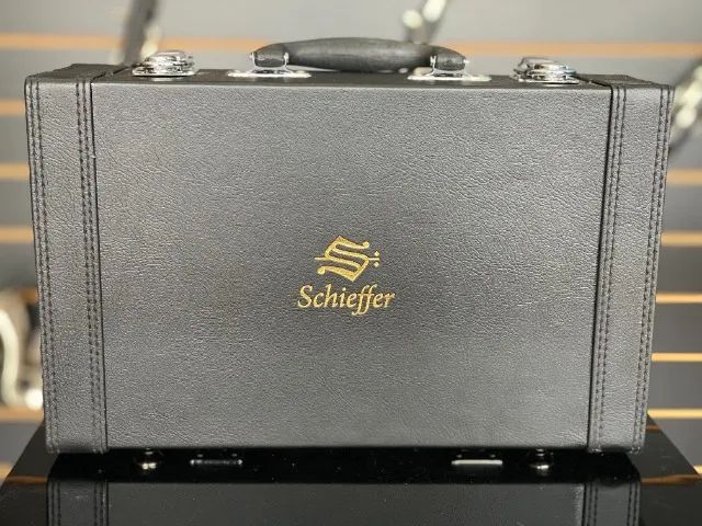 Clarinete si bemol - madeira - grenadilha - Schieffer - novo - aceito trocas - parcelo 21x - Foto 6