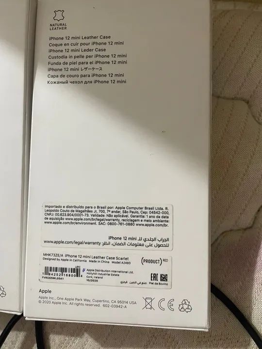 Capa original couro Apple iPhone 12 mini - Foto 5