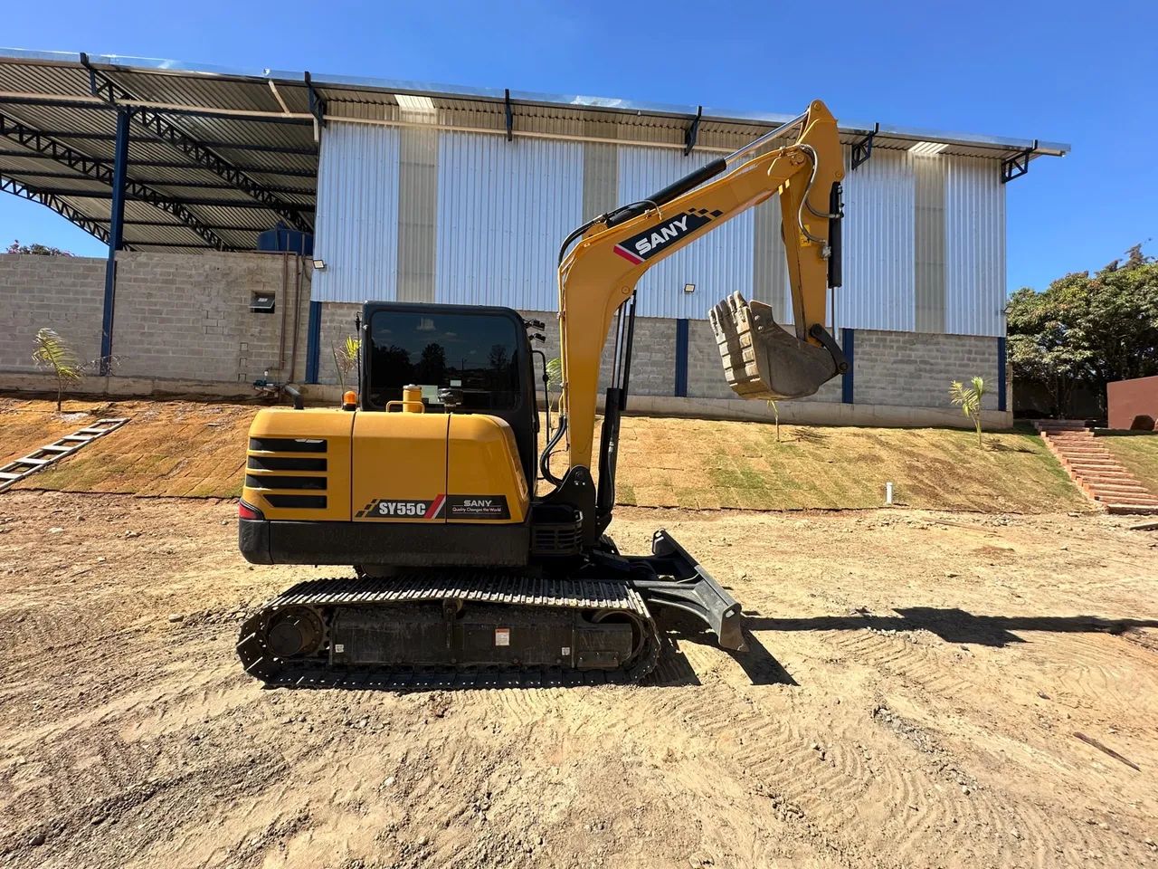 Mini escavadeira Sany SY55C 2024 - Foto 4