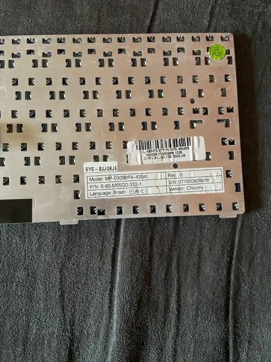 Teclado Notebook Positivo Mp-03086pa 4304l- 4309l- Original - Foto 3